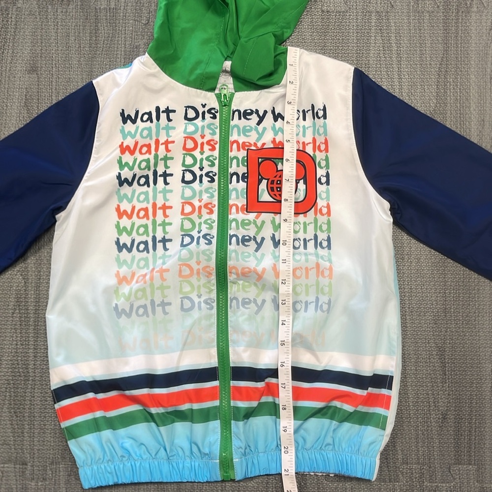 Kids Hooded Disney World Light Jacket - Size M (Kids, unisex) - Picture 7 of 10